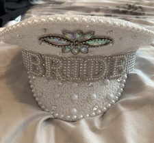 Brides White Sparkly Hen Do