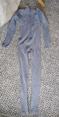 Women grey ribbed long - women’s,