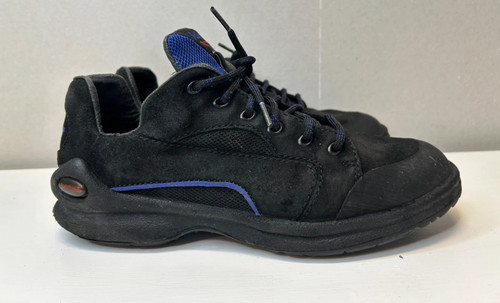 Rockport xcs black suede - suede, mens