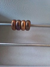 Trollbeads Copper Spacer Beads