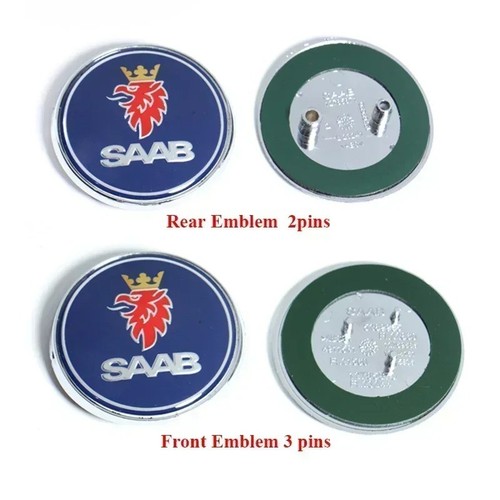 Saab badge 5 set - saab, boot