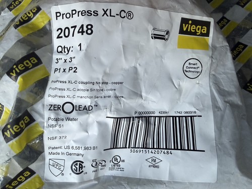 Viega 20748 propress - viega, 3"