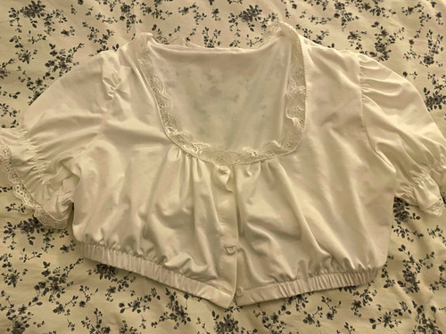 Women white lace - white, dirndl
