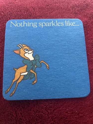 Babycham beermats collectible - babycham,