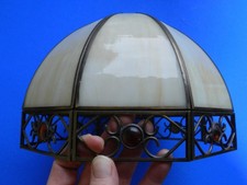 PAIR OF VINTAGE TIFFANY STYLE