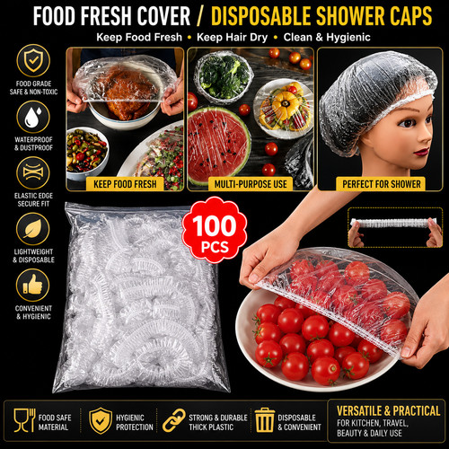 100pcs reusable elastic food - reusable,