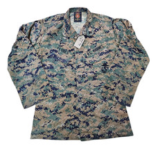 Genuine USMC Marpat Woodland Camo Combat Tactical Shirt Small Regular #11