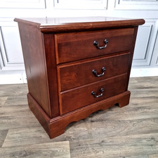 Vintage 3 Drawer Chest Wooden