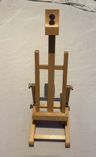 Wooden table top - wooden, easel