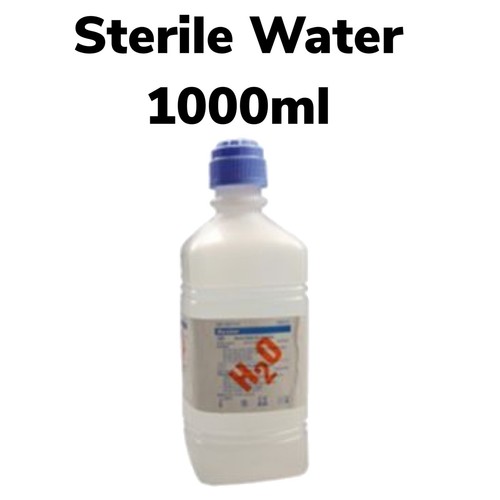 Sterile water baxter h20 - sterile,