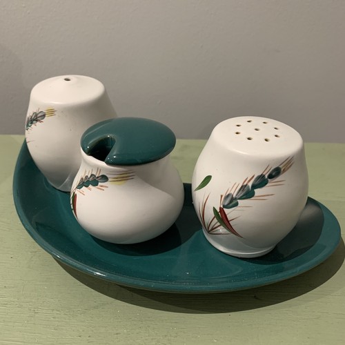 Denby greenwheat cruet set - denby,