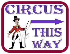 Circus Vinatge Style Metal