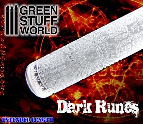 Rolling pin dark runes runic - dark,