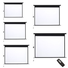 72/84/100/120" 4:3 16:9 Electric Motorised / Manual Pull-Down Projector Screen