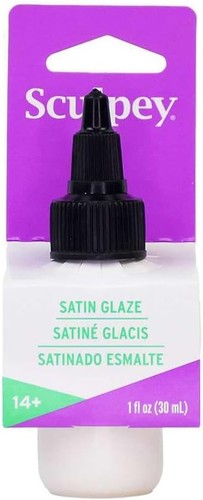 Sculpey satin glaze 30ml - glaze, –