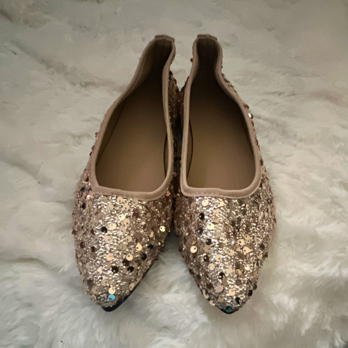 Ladies gold sequin - gold,