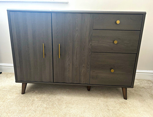 Next ezra brown wood sideboard - brown,