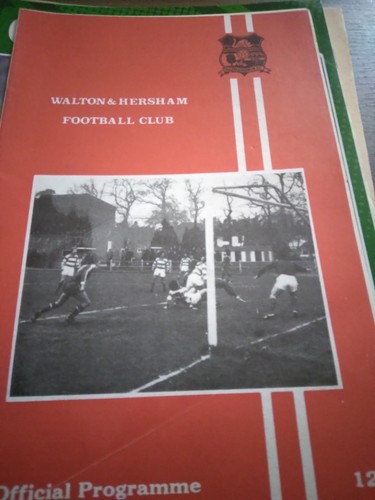 Walton hersham v aveley - hersham,