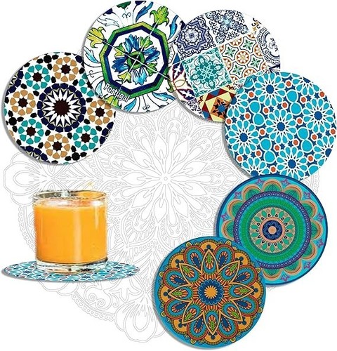 Drink coasters set turkish - drink,