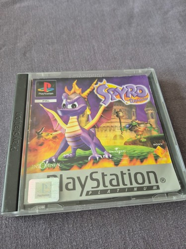 Spyro the dragon ps1 platinum - ps1,
