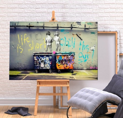 Banksy life short - banksy,