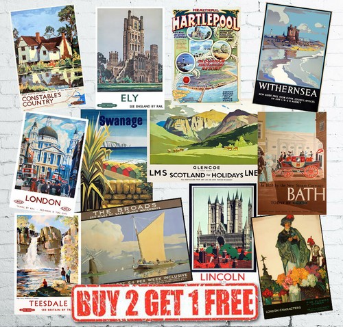 Vintage british railway - british,