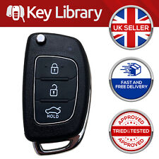 Hyundai 3 Button Remote Flip Car Key Fob Case Shell For I10 I20 I40 IX35 Santa