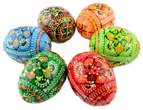 Wooden ukrainian pysanky - ukrainian,