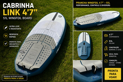 Cabrinha link 51l wing - link, foil