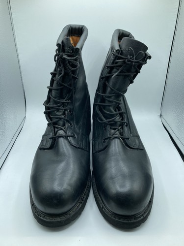Mens military vibram steel toe - steel,