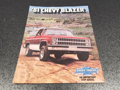 1981 chevrolet chevy blazer - 1981,