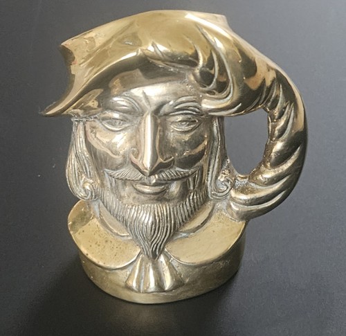 Vintage solid brass character - solid,