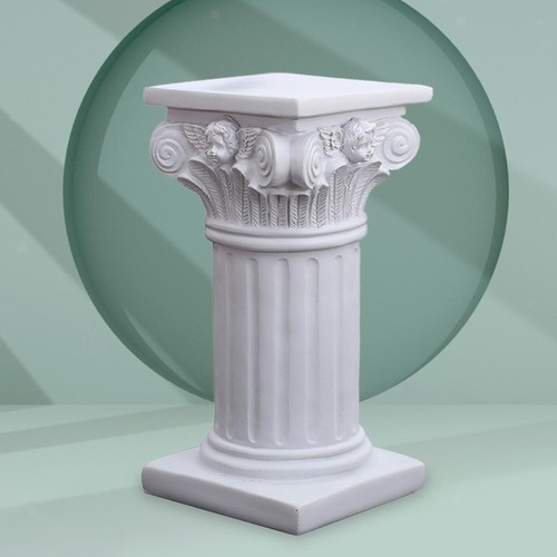 Roman pillar statue - roman,