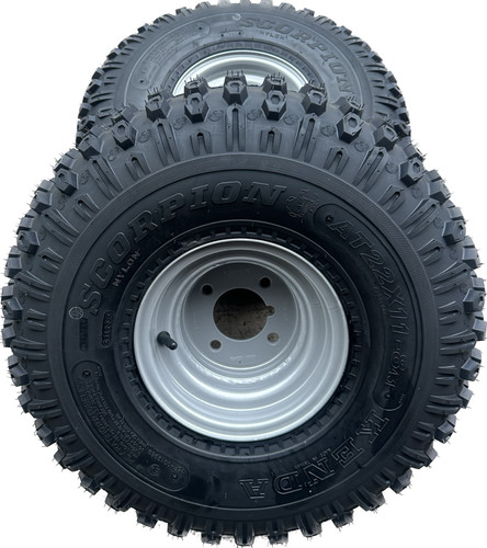 Quad atv wheel - and, tyre