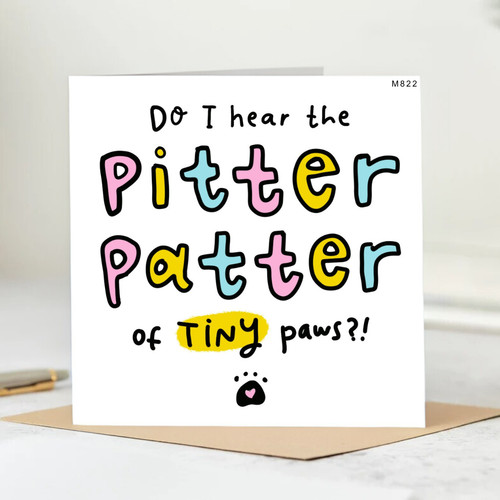 Pitter patter tiny paws - paws,