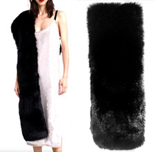 ZARA LARGE BLACK STOLE SOFT