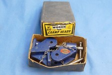 Vintage Boxed  Woden No.233 Cramp Heads in good usable condition.