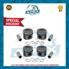 FORD TRANSIT 2.2 FWD RWD EURO 5 PISTON WITH RINGS P22DTE X 4 - 0.50 OVERSIZE