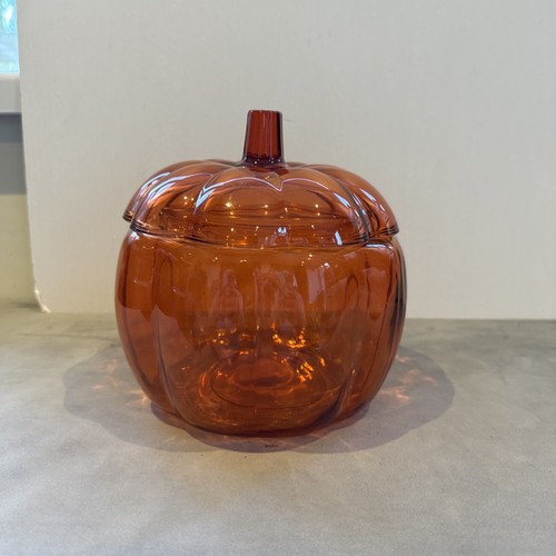 Vintage orange glass - orange, pumpkin