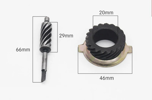 Speedometer gear drive - speedometer, honda