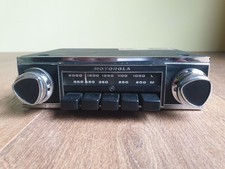 Motorola Model 114 Vintage, Retro,Classic Car Radio with instructions. 