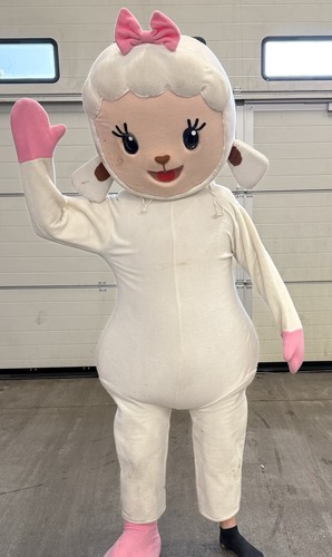 Lamb tellytubby costume - lamb,
