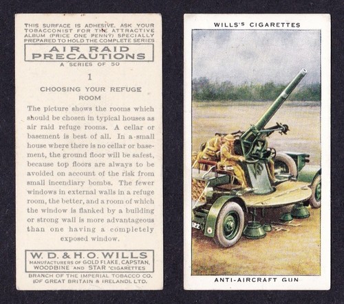 Wills air raid precautions - wills,