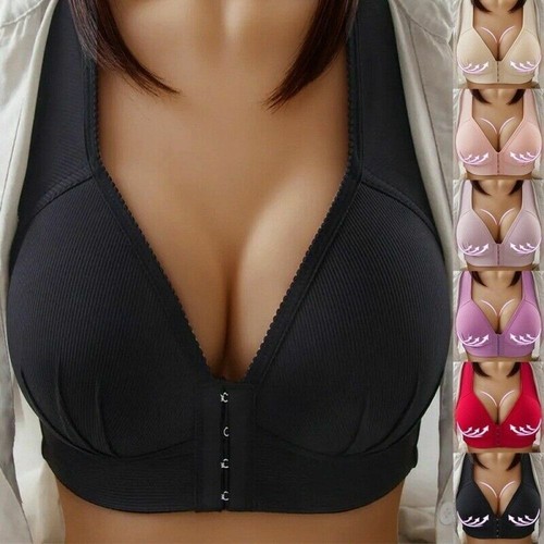 Women front fastening push - front, up