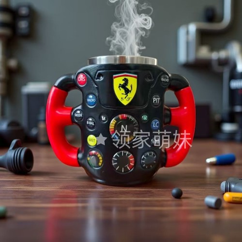 2025 f1steering wheel mug - f1steering, 3d
