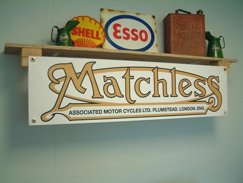 Matchless motorcycles banner - motorcycles,