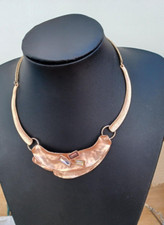 Bib Torque Collar Bronze Rose