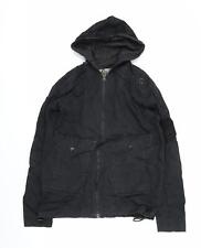 MCR Mens Black Jacket Coat Size S Zip