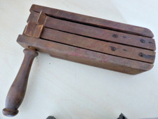 WW2 ARP Wooden Gas Rattle /