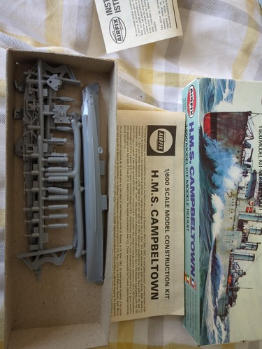 Hms campbeltown 600 - 1/600, airfix
